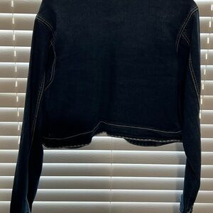 Women's Black Denim Jacket